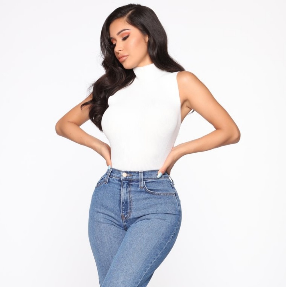 Ribbed sweater tank